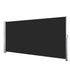 Instahut 1.4X3M Side Awning Retractable Privacy Screen Outdoor Sun Shade Black