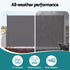 Instahut 1.8X3.5M Side Awning Retractable Privacy Screen Outdoor Sun Shade Grey