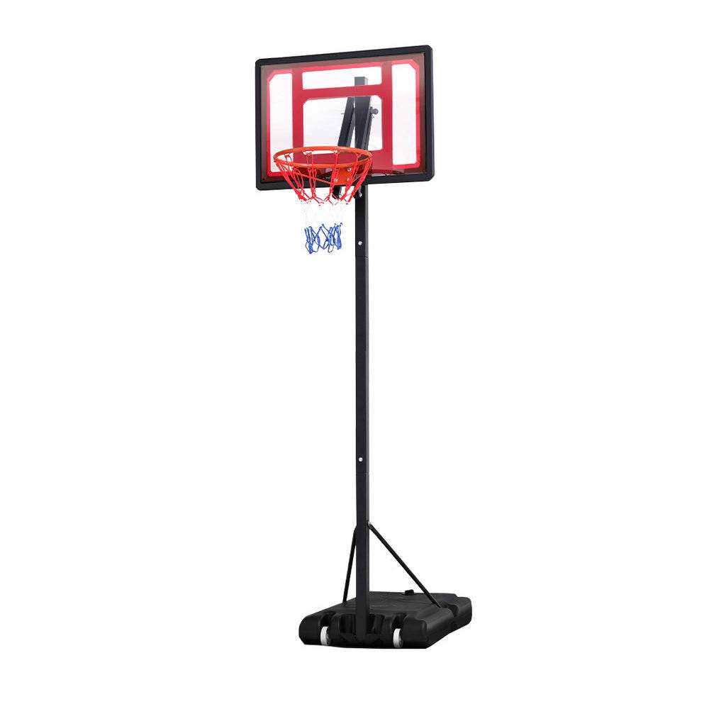 Everfit 2.6M Basketball Hoop Stand System Portable Kid - Outdoorium