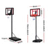 Everfit 2.6M Basketball Hoop Stand System Portable Kid - Outdoorium