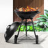Grillz portable charcoal BBQ grill and smoker