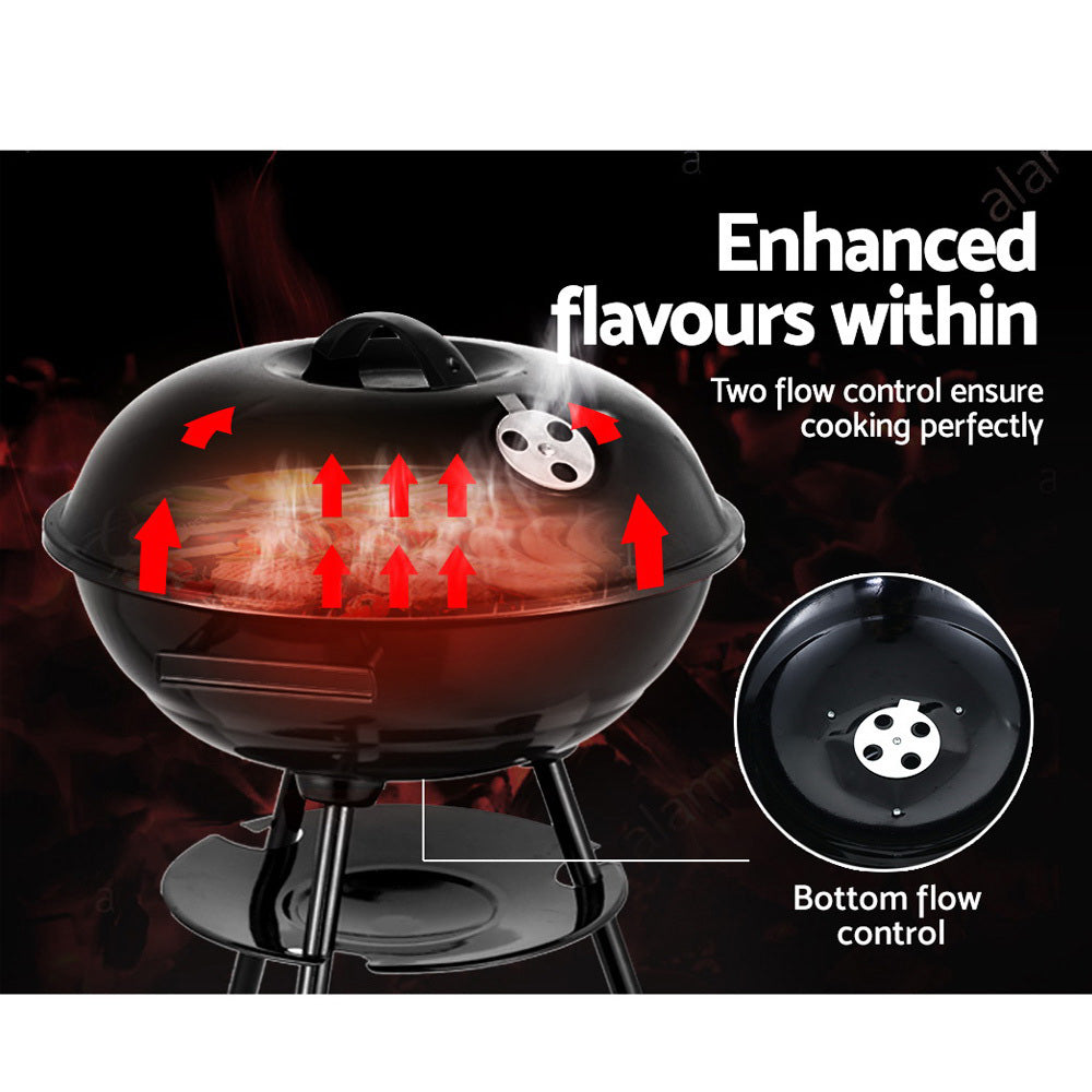 Grillz portable charcoal BBQ grill and smoker - image 5