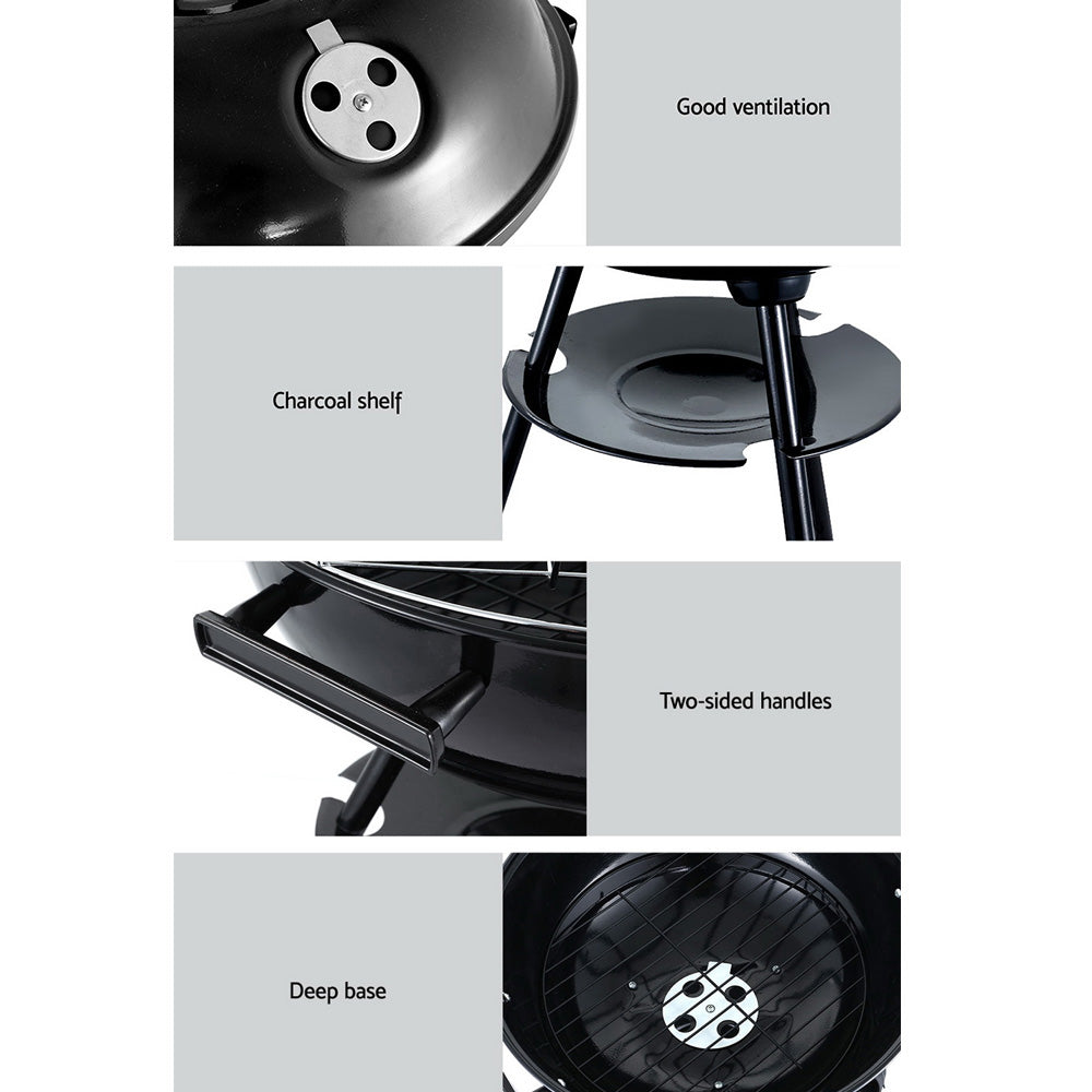 Grillz portable charcoal BBQ grill and smoker - image 6