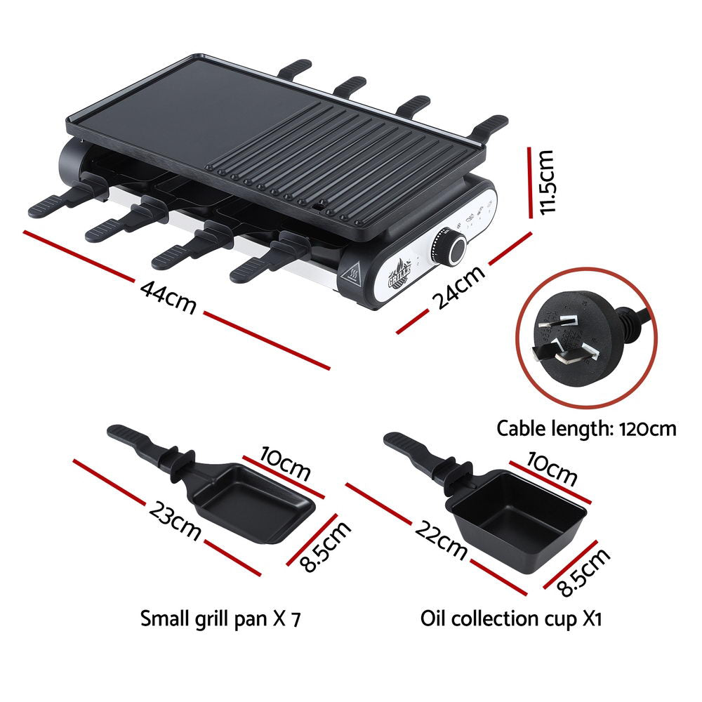 Grillz 1400W electric BBQ grill with 7 cooking pans - image 2