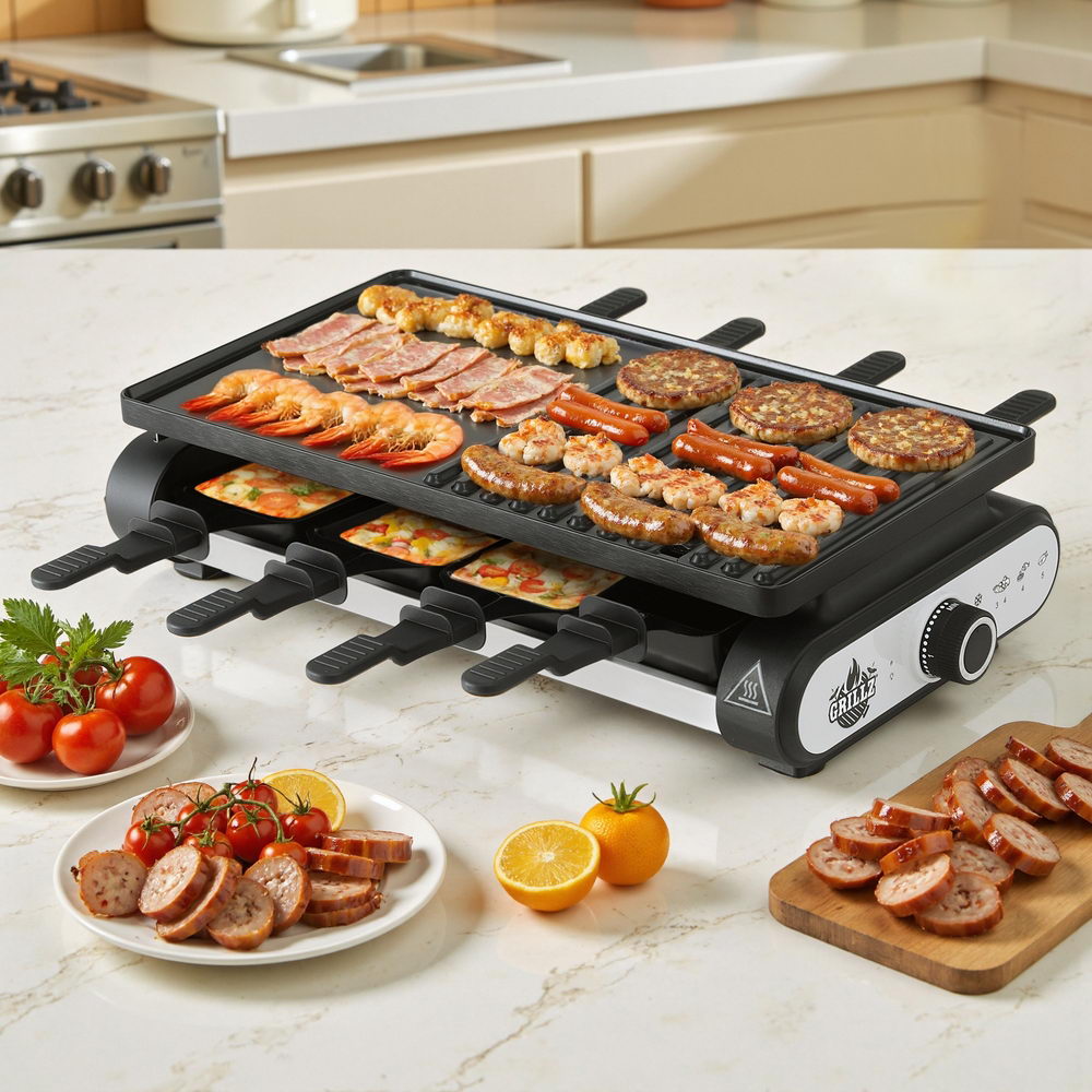 Grillz 1400W electric BBQ grill with 7 cooking pans - image 7