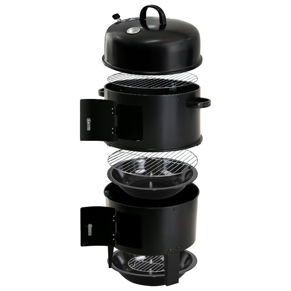 Grillz 3-in-1 charcoal BBQ smoker - image 3