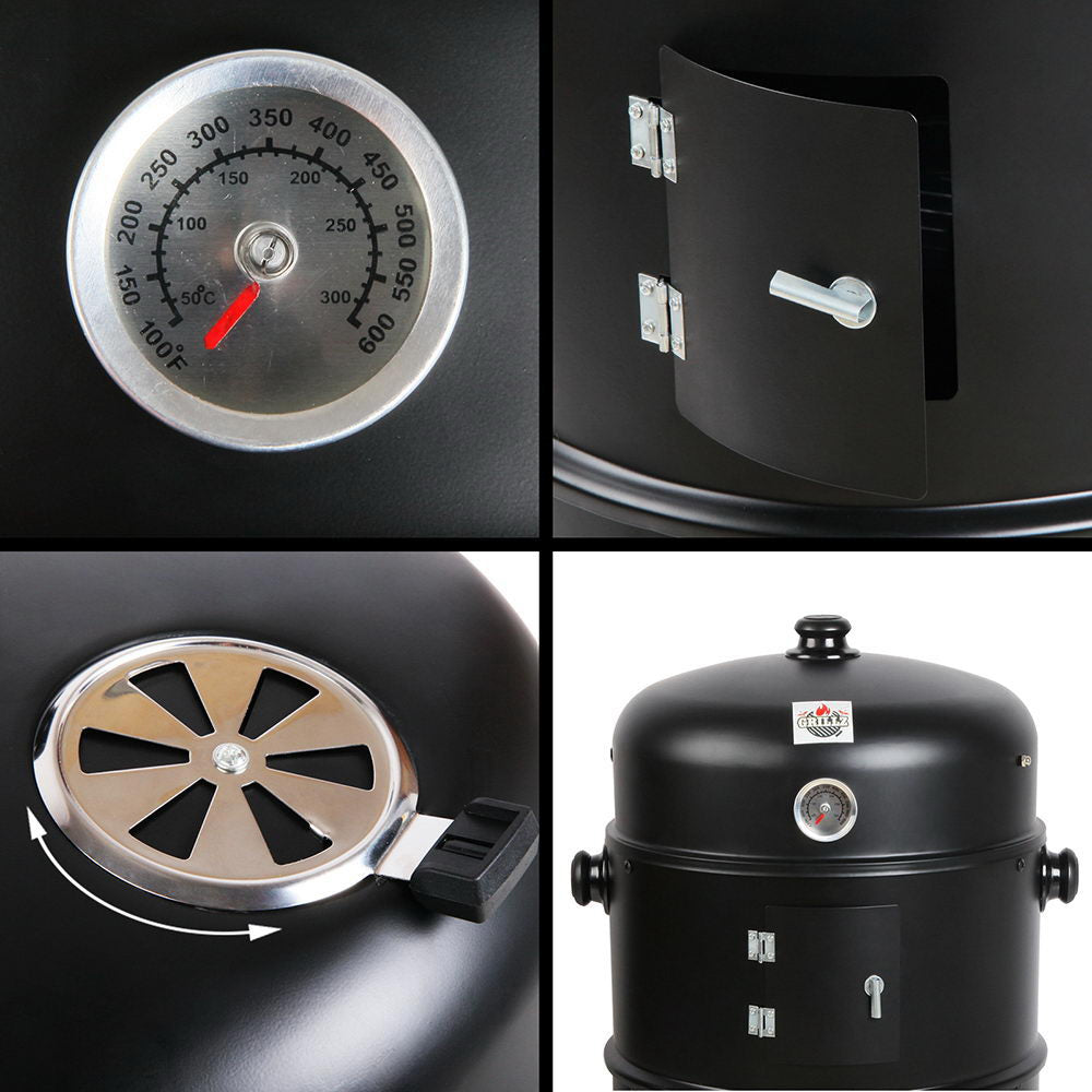 Grillz 3-in-1 charcoal BBQ smoker - image 7