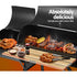 Grillz 2-in-1 offset charcoal BBQ smoker - image 4