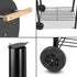 Grillz 2-in-1 offset charcoal BBQ smoker - image 7