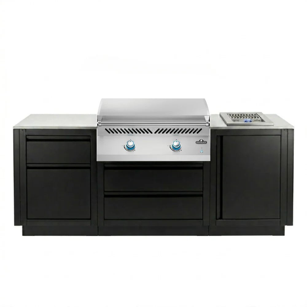 Napoleon Outdoor Kitchen – Built-in 700 Series BIG32 Griddle + Burner