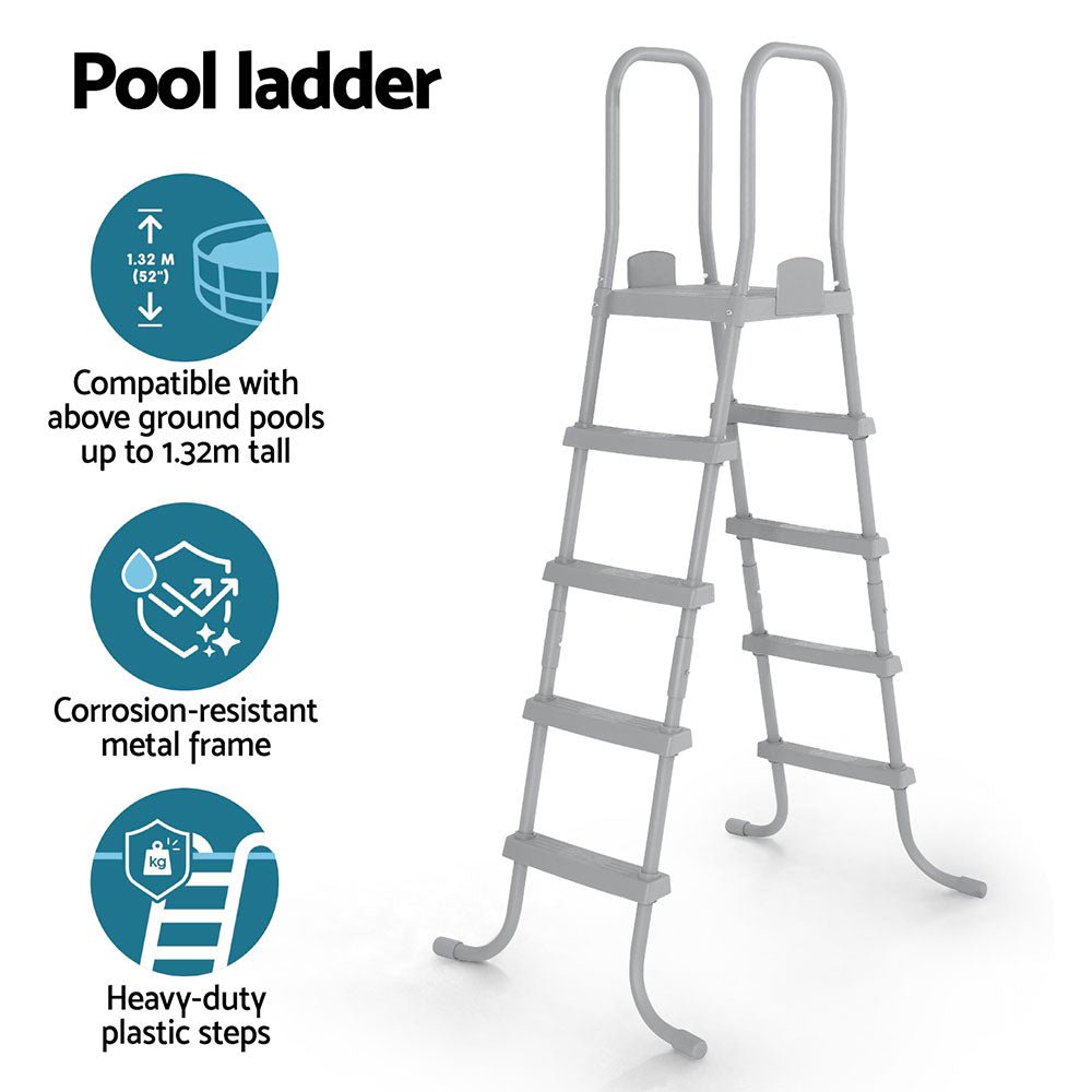 Bestway Above Ground Pool Ladder with Removable Steps | Home & Garden > Pool & Accessories > Swimming Pools