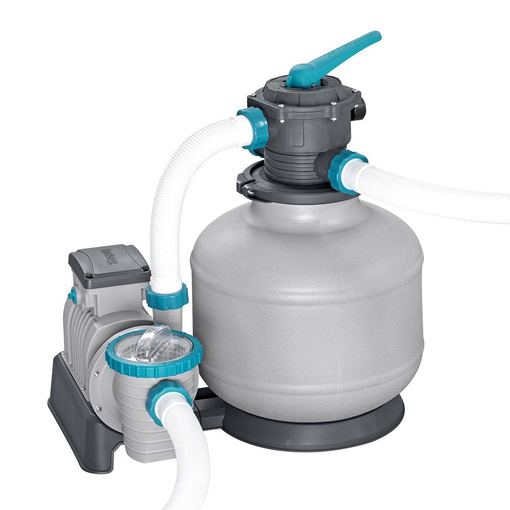 Bestway Pool Pump Sand Filter 3000GPH 11355L/H Pools Flowclear™ Filters | Home & Garden > Pool & Accessories > Swimming Pools