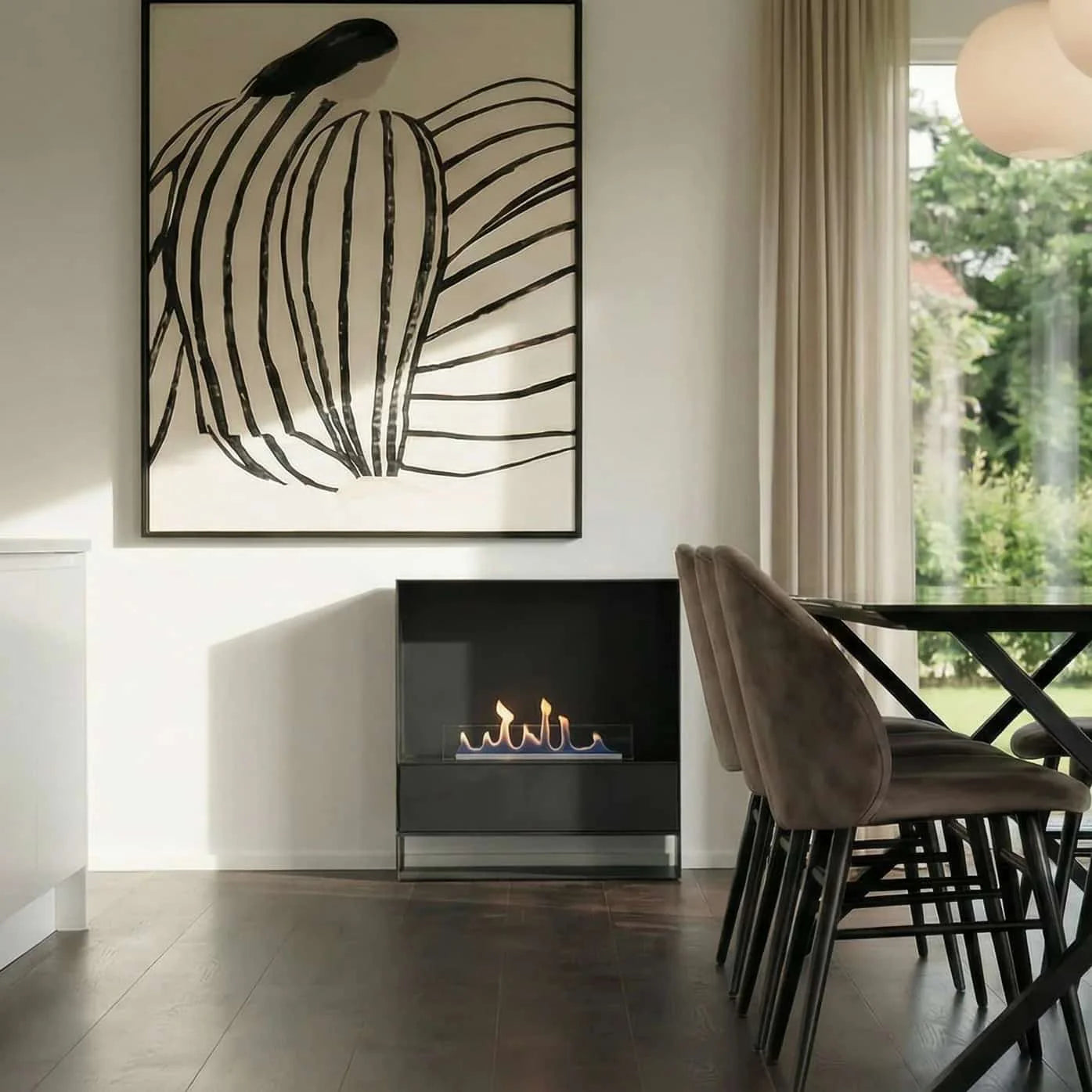 Decoflame Milan 720 BEV Bioethanol Fireplace