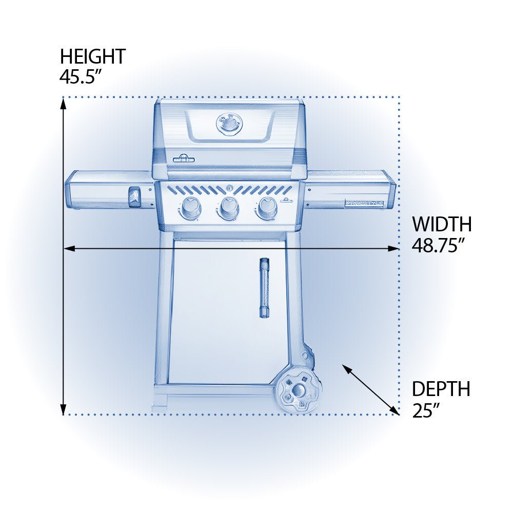 Napoleon Freestyle 365 3-Burner LPG Gas Grill