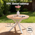 Gardeon 7PCS Outdoor Dining Set Table and Chairs Patio Garden Furniture Steel