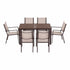 Gardeon WPC outdoor dining tabletop detail