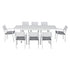 Gardeon Outdoor Dining Set 9PCS Aluminum Extendable Table Chairs Patio Furniture