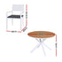 Gardeon Outdoor Dining Set 5 Piece Aluminum WPC Tabletop Patio Furniture