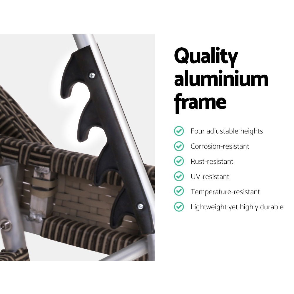 Comfortable Outdoor Sun Bed for Patio