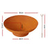 Grillz 80cm Rustic Iron Fire Pit Bowl