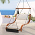 Gardeon Hammock Chair Wooden Hanging Indoor Outdoor Lounge Patio - Outdoorium