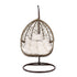 Gardeon Outdoor Egg Swing Chair Wicker Rattan Furniture Pod Stand Cushion Latte