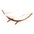 Gardeon Hammock Bed Outdoor Camping Garden Timber Hammock with Stand