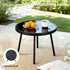 Gardeon 3-Piece Outdoor Bistro Set – Black & Grey – view 6