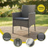 Gardeon 4-Piece Rattan Outdoor Sofa Set – Grey – view 6