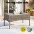 Gardeon 4-Piece Rattan Outdoor Sofa Set – Mixed Grey – view 7