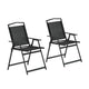 Gardeon Outdoor Chairs Portable Folding Camping Chair Steel Patio Furniture | Outdoorium