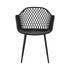 Gardeon 4PC Outdoor Dining Chairs PP Lounge Chair Patio Furniture Garden Black
