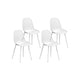 Gardeon 4PC Outdoor Dining Chairs PP Lounge Chair Patio Garden Furniture White