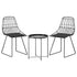 Gardeon 3PC Outdoor Bistro Set Patio Furniture Lounge Chairs Table Garden | Outdoorium