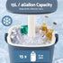 Gardeon 15L 2-in-1 cooler bar table blue - image 7