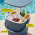 Gardeon 15L 2-in-1 cooler bar table blue - image 8