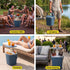 Gardeon 15L 2-in-1 cooler bar table blue - image 9