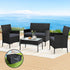 Gardeon 4-Seater Outdoor Set with Waterproof Cover