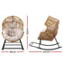 Gardeon egg rocking chair padded cushion