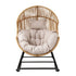 Gardeon PE rattan rocking chair detail