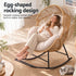 Gardeon egg rocking chair steel frame detail