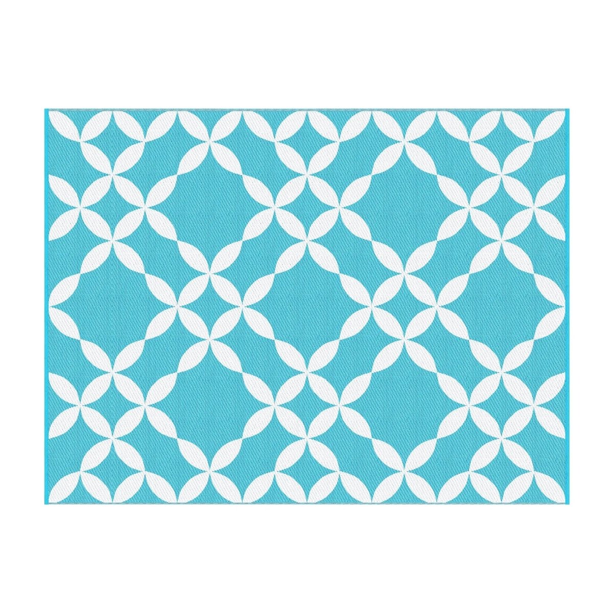 Gardeon Outdoor Rugs 274x366cm Large Carpet Reversible Area Mat PP Dual - Sided Patio Rug Light Blue | | | | Home & Garden > Rugs > Outdoor Rugs | Gardeon | Outdoorium | DSZ | free - shipping | Outdoor Rugs | 3