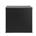 Gardeon Outdoor Storage Box 775L Container Lockable Cabinet Tool Organizer Shed Black