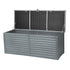 Gardeon Outdoor Storage Box 390L Container Lockable Garden Bench Tools Toy Shed Black