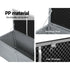 Gardeon Outdoor Storage Box 390L Container Lockable Garden Bench Tools Toy Shed Black