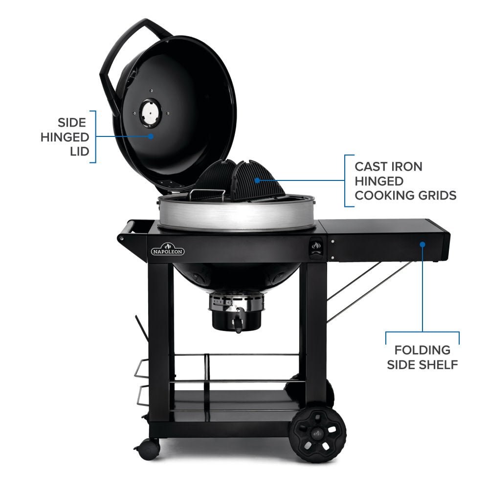 Napoleon Professional 22 Charcoal Kettle with Cart