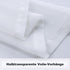 1 Pair White Water Resistant Sheer Eyelet Curtains for Outdoor, 132 cm x 213 cm