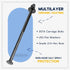 3/8" x 12" (25 Pack) Black Carriage Bolt Kit, Grade 307A, Ceramic Coated for Exterior Use, 2X Rust Resistance of Galvanized by Makers Bolt