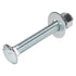 1/2" x 4" (25 Pack) Zinc Carriage Bolt Kit, Grade 307A by Makers Bolt