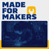 1/2" x 4" (25 Pack) Zinc Carriage Bolt Kit, Grade 307A by Makers Bolt